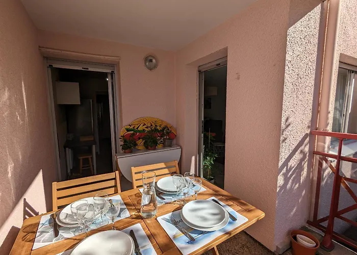 - D'automne: Agreable T3 Pour 4 Avec Balcon, Parking Et Proche - Fr-1-420-30 Апартаменты Аркашон